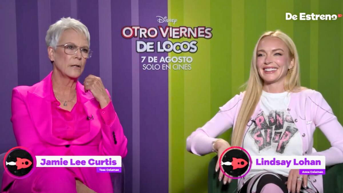 'Otro viernes de locos' llega a los cines esta semana: Jamie Lee Curtis y Lindsay Lohan nos lo cuentan todo