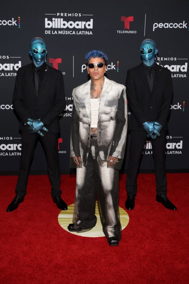 Rauw Alejandro en los Premios Billboard de la Música Latina 2022.