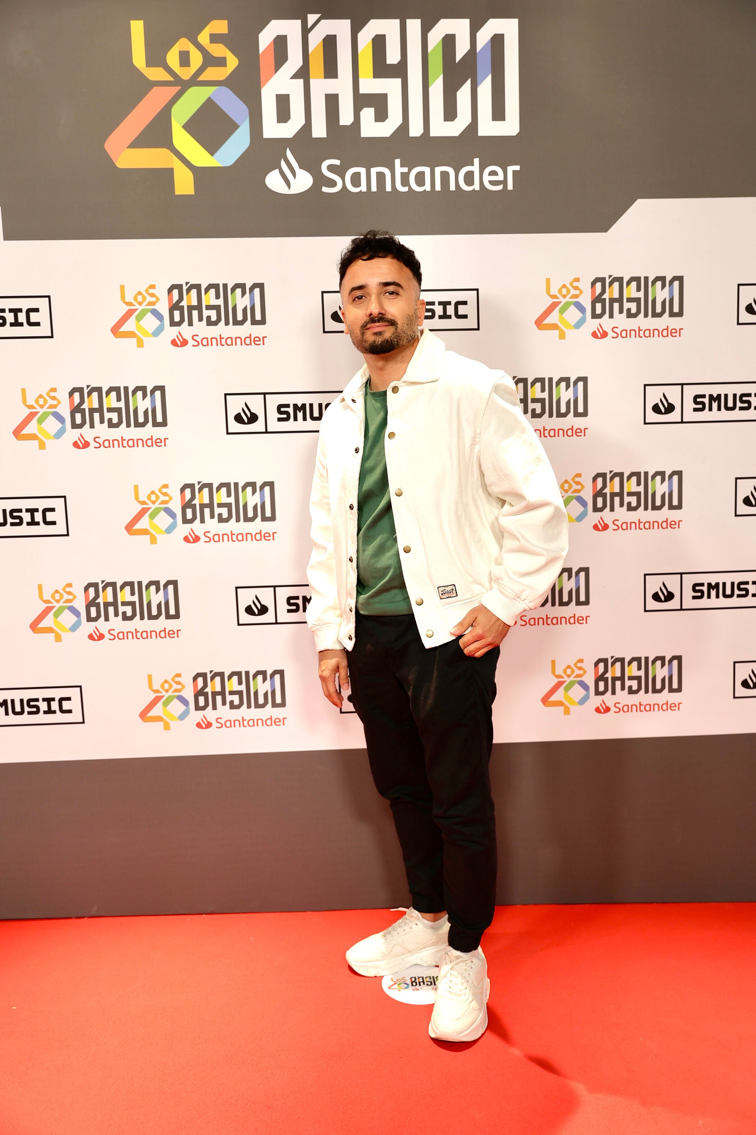 Otro que no se quiso perder LOS40 Básico Santander de Dani Martín fue nuestro locutor David Álvarez