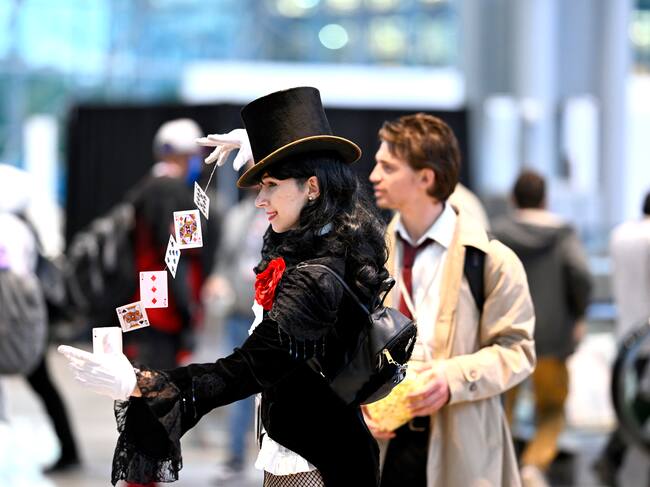 Una chica haciendo cosplay de Zatanna en la Comic Con de Nueva York en 2022. /Roy Rochlin/Getty