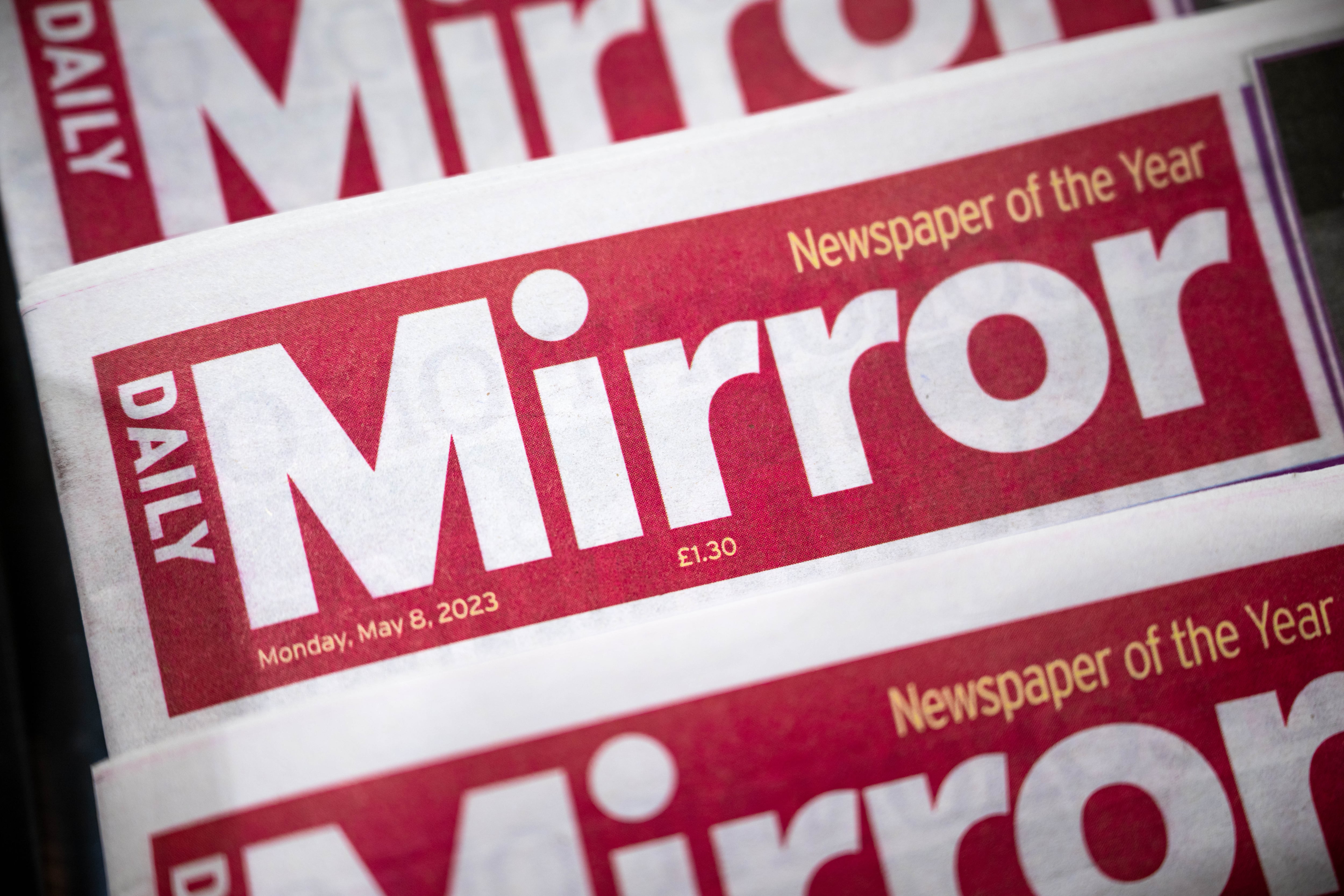 El periódico Daily Mirror