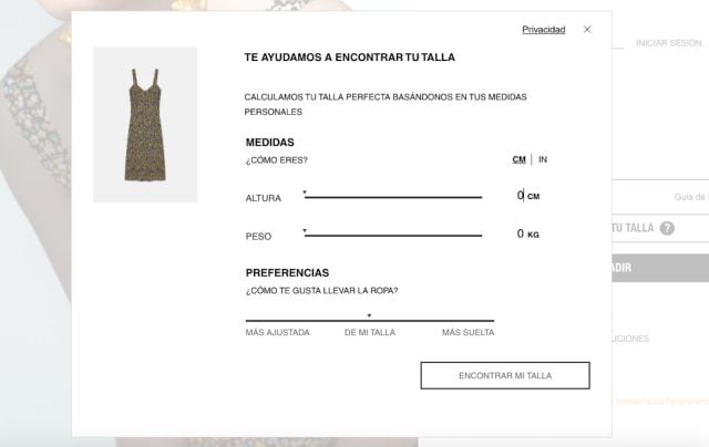 Zara estrena un nuevo probador virtual