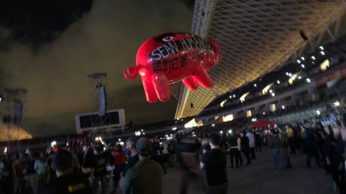 ¿No superás el concierto de Roger Waters? Ahora podés tener un pedazo del cerdo