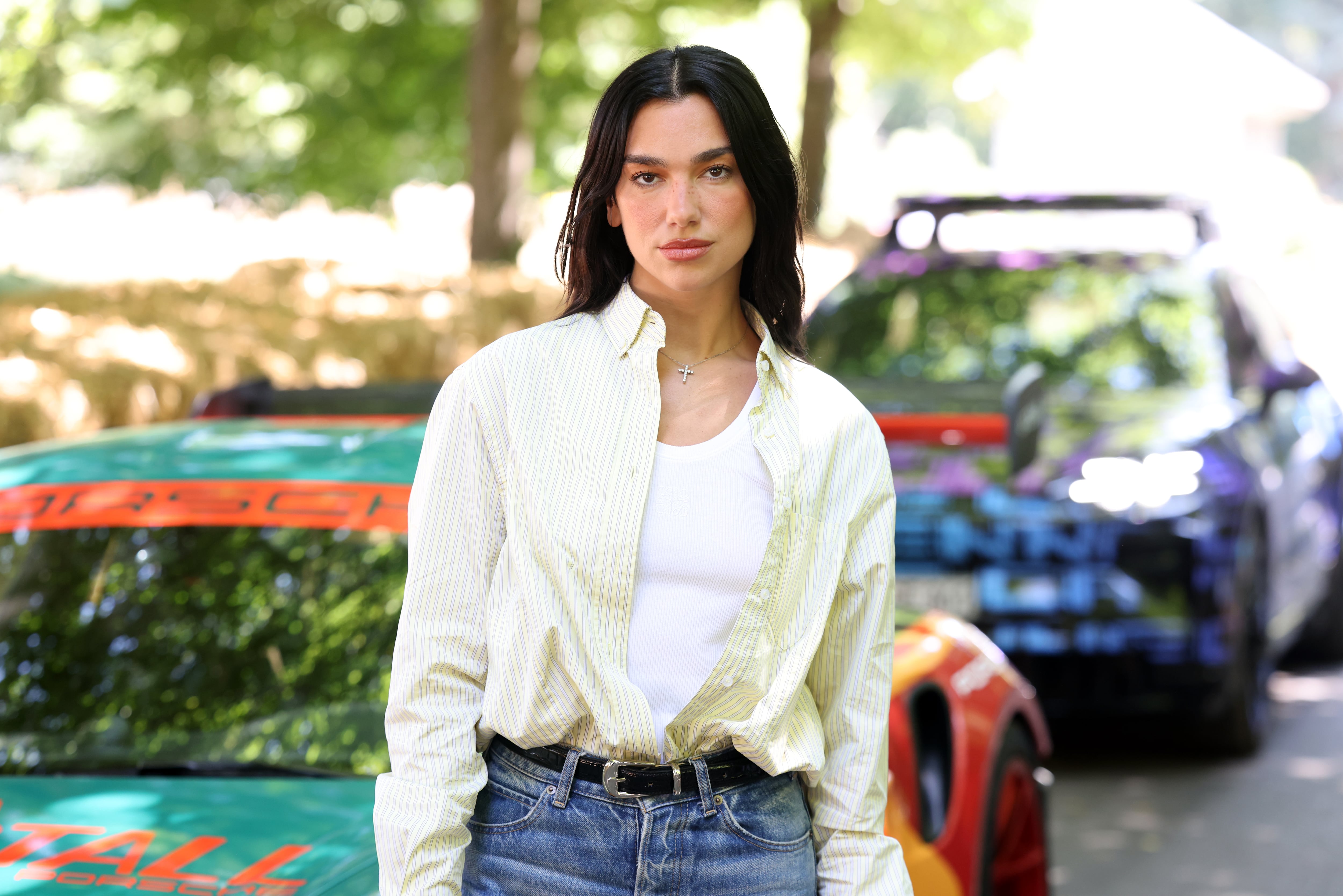 Dua Lipa en el Goodwood Festival of Speed