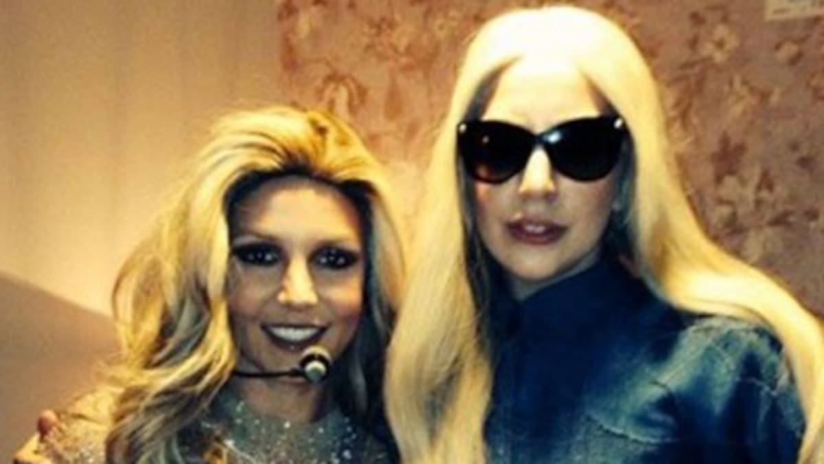 Lady Gaga visitó a Britney Spears en Las Vegas