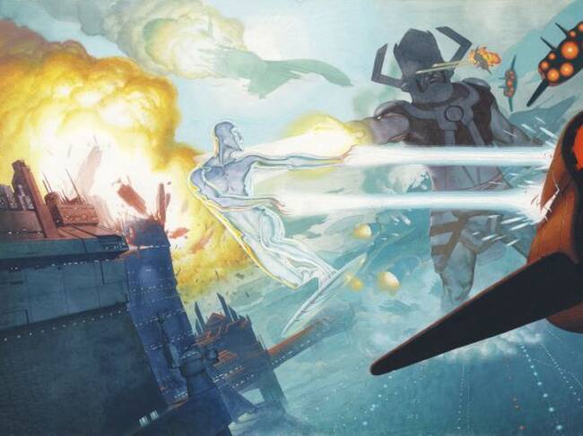 Estela Plateado siempre al servicio de Galactus.