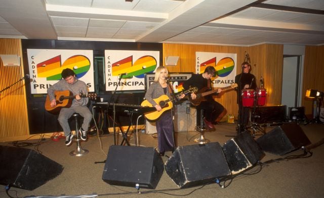 The Cranberries, durante su concierto &#039;Básico 40&#039; en 1995