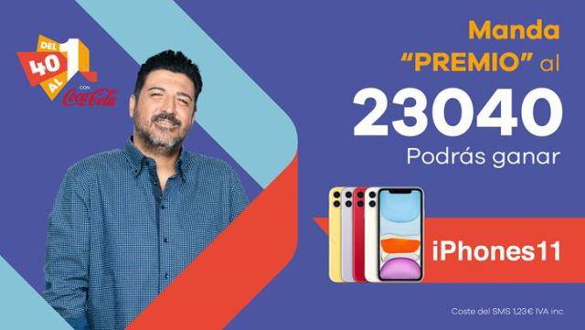 Este sábado, un iPhone 11 cada hora en el programa.