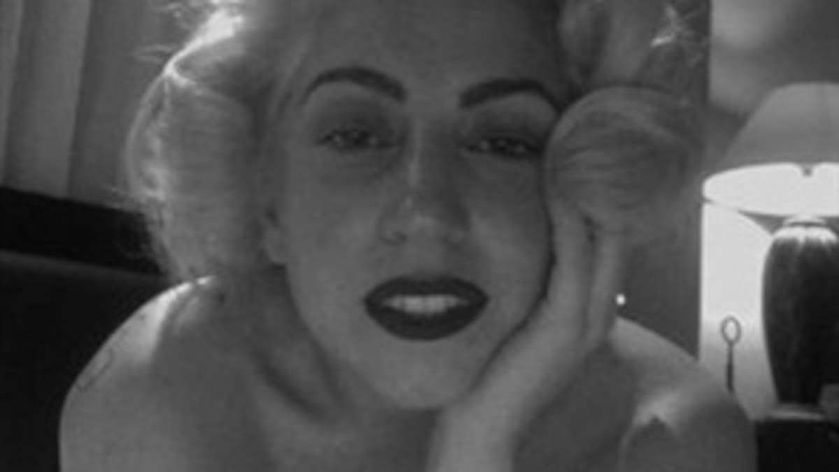 Lady Gaga se disfraza de Marilyn Monroe