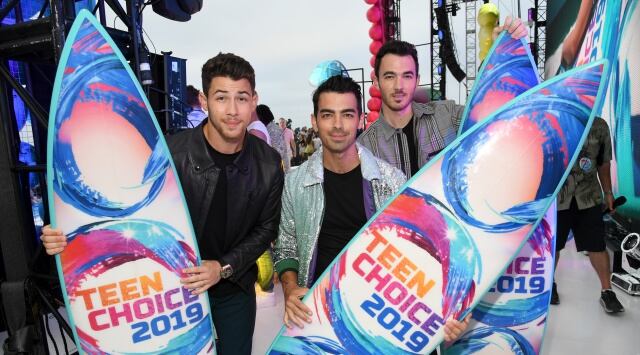 Los Jonas Brothers se llevaron el premio a mejor grupo