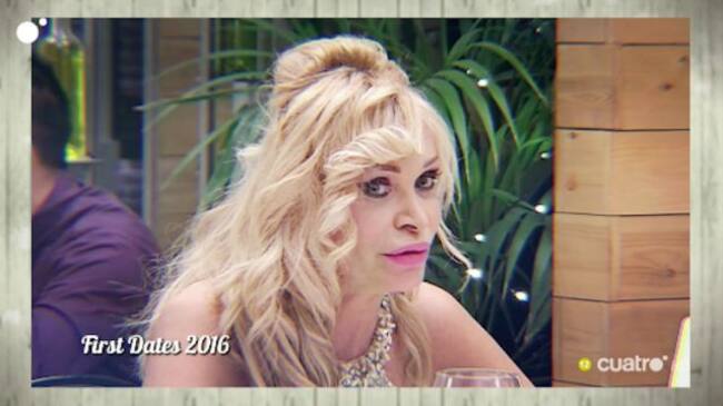 Isabella en 'First Dates' en 2016