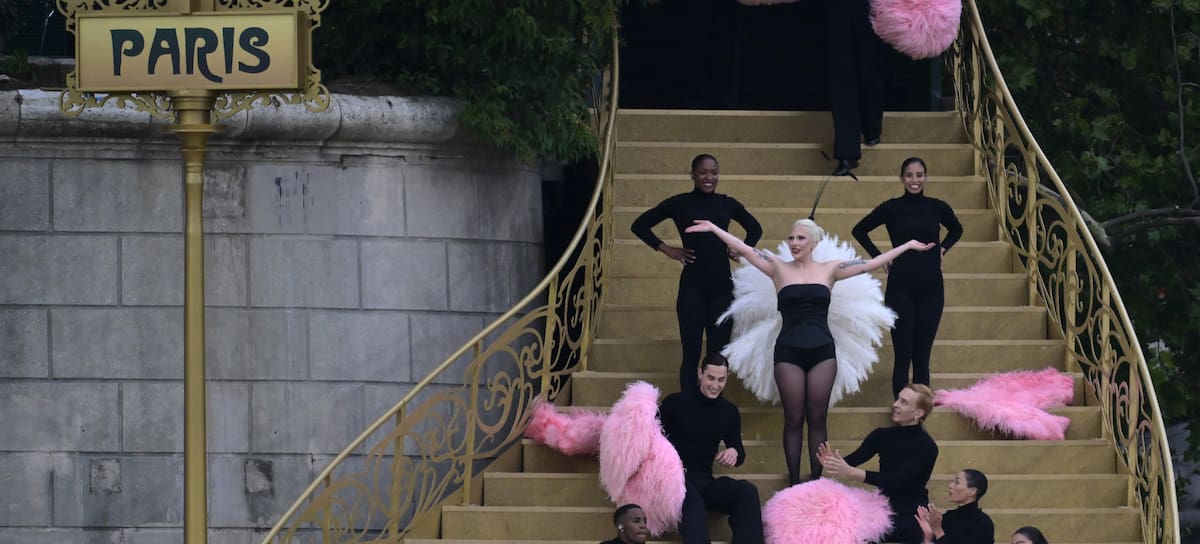 Lady Gaga en la ceremonia de inauguración de los Juegos Olímpicos de París 2024