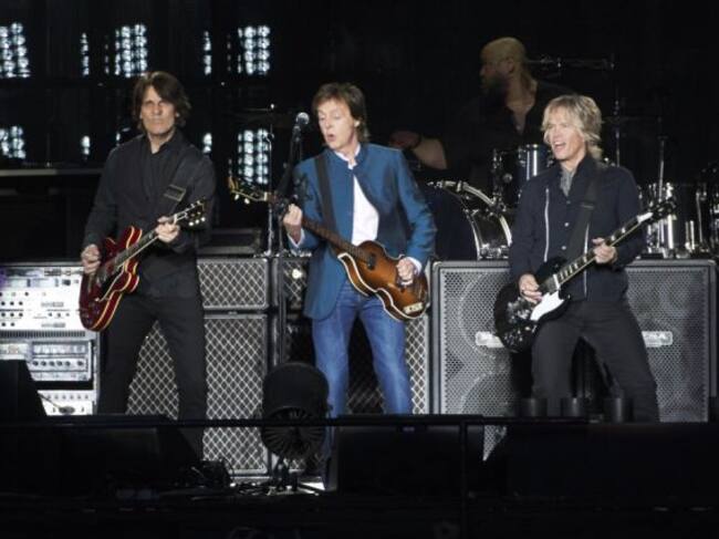 GETTY/ Paul McCartney hizo vibrar el Estadio Vicente Calderón.