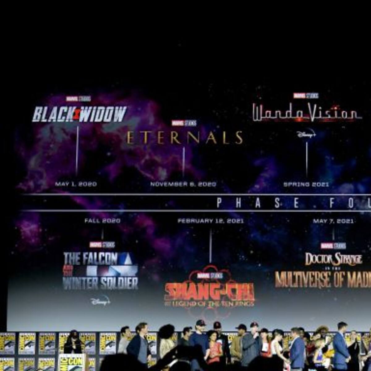 Estas son las fechas en que se estrenarán las nuevas películas de Marvel