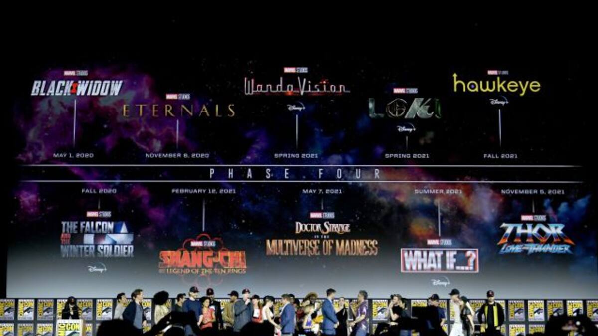 Estas son las fechas en que se estrenarán las nuevas películas de Marvel