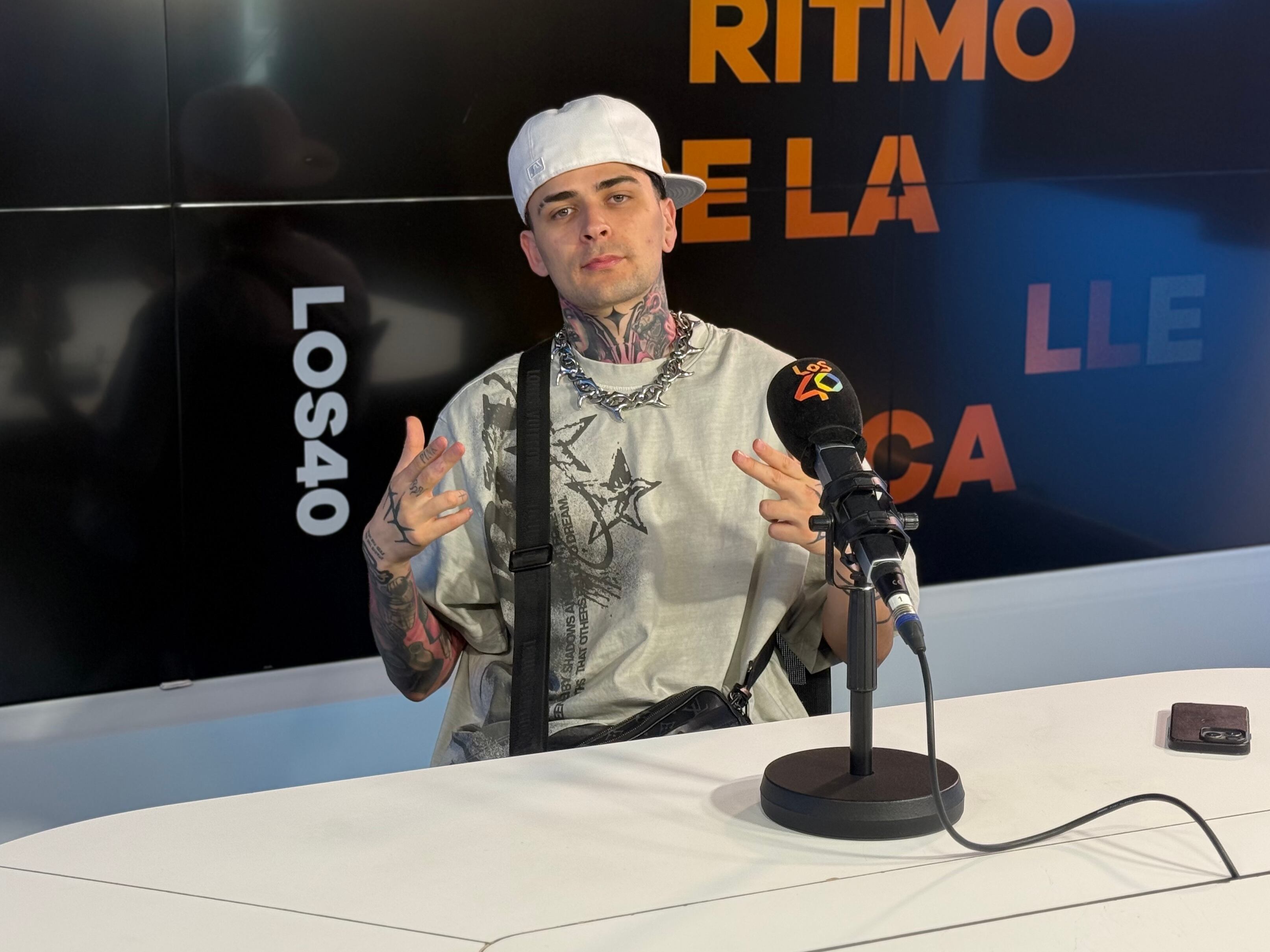 Lit Killah en los estudios de LOS40