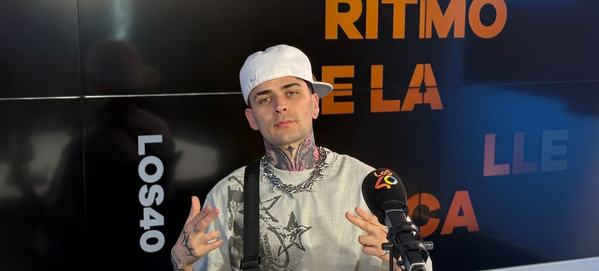 Lit Killah en los estudios de LOS40