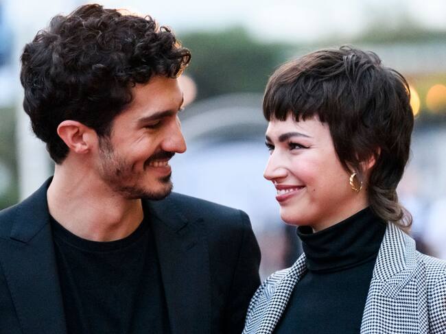 Chino Darin y Ursula Corbero en la 67ª edición del Festival de Cine de San Sebastián.