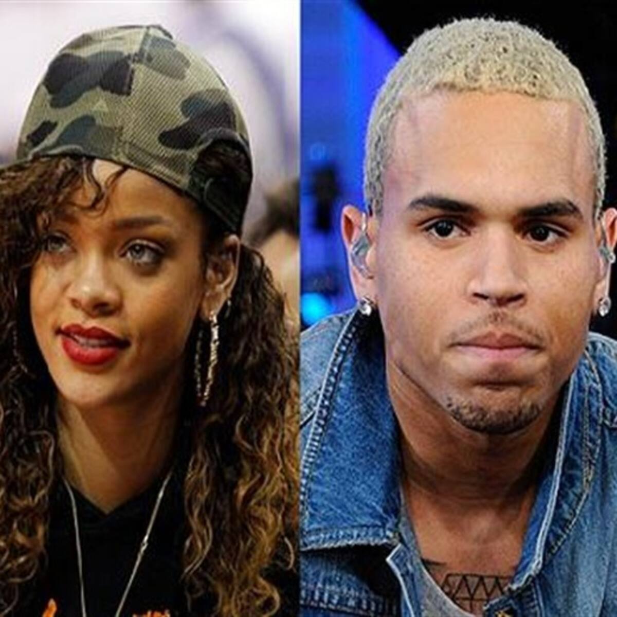 Rihanna estuvo con Chris Brown el domingo