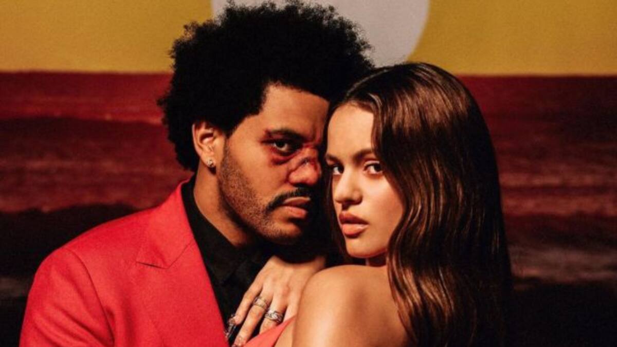 The Weeknd elige a Rosalía para el remix de “Blinding Lights” y no le sale bien