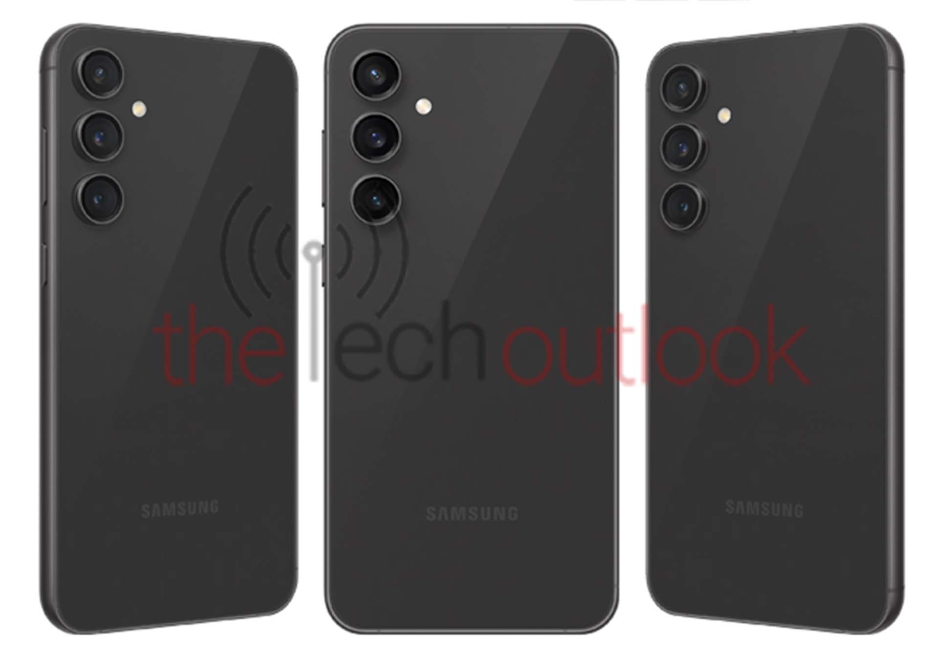 Renders oficiales del Samsung Galaxy S23 FE