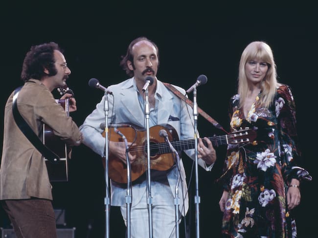 Peter Yarrow de Peter, Paul and Mary en 1978.