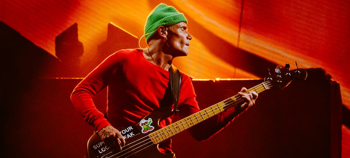 Flea, de Red Hot Chili Peppers, en el Global Citizen Festival 2023 de Nueva York, celebrado el 23 de septiembre de 2023 en el Great Lawn de Central Park, en la ciudad de Nueva York, Nueva York.