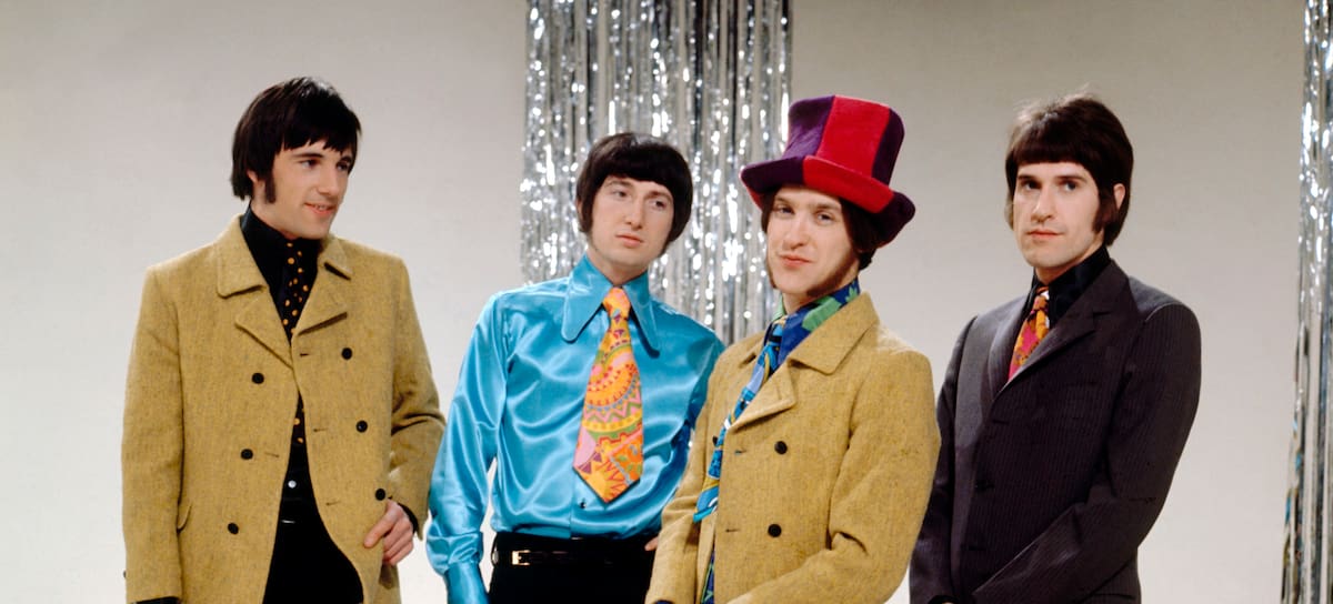 Mick Avory, Pete Quaife, Dave Davies y Ray Davies, integrantes de The Kinks, en 1967.