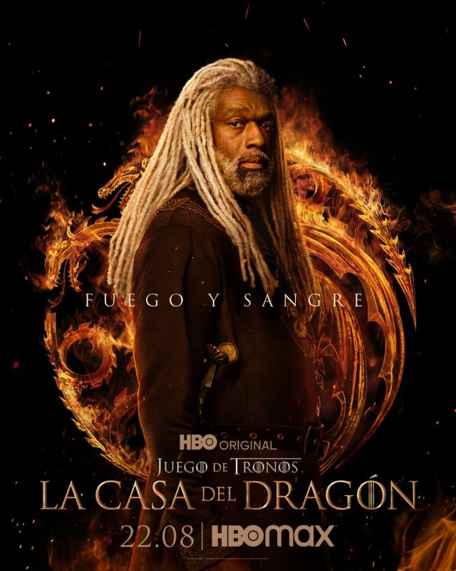 Steve Toussaint interpreta a Lord Corlys Velaryon