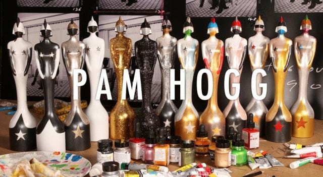 Las estatuillas de los Brit Awards diseñadas por Pam Hogg (web diseñadora).