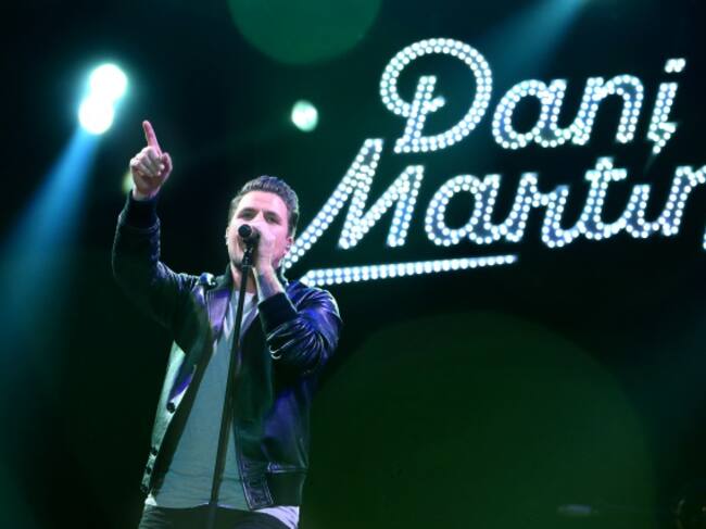 Dani Martín, en directo en 2014