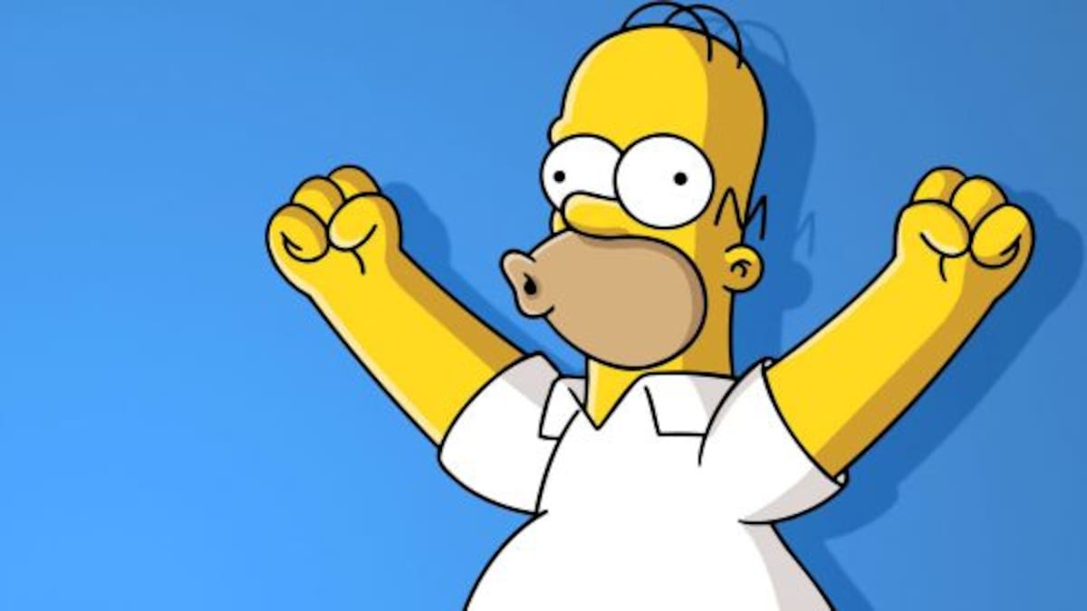 Se hizo un tatuaje de Homero Simpson durante la cuarentena y el resultado no fue el esperado
