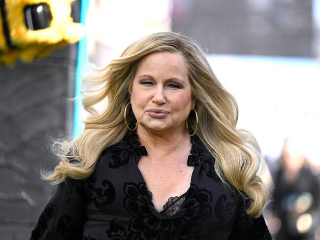 Jennifer Coolidge en la premiere mundial de 'Una Película de Minecraft' en Londres. / Gareth Cattermole/Getty
