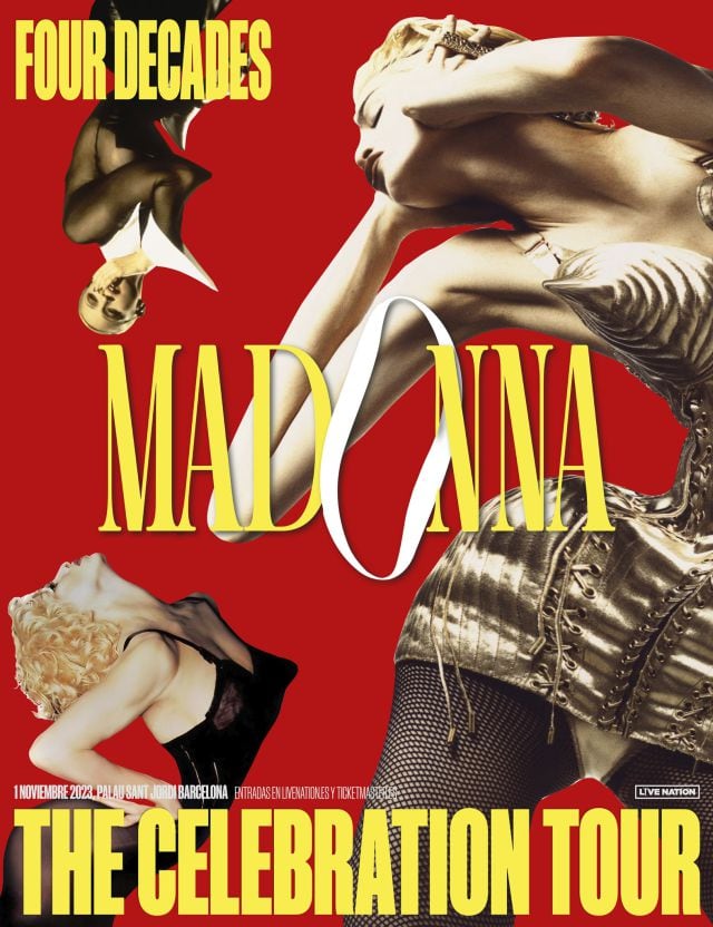 Madonna anuncia su gira ‘The Celebration Tour’ con parada en Barcelona.