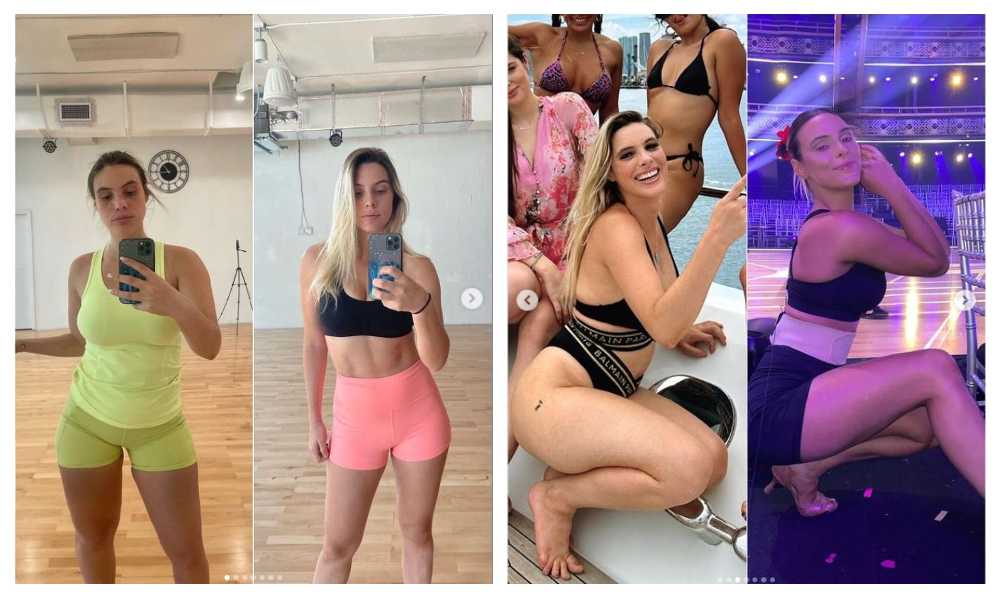 Varias de las fotografías que ha subido Lele Pons.