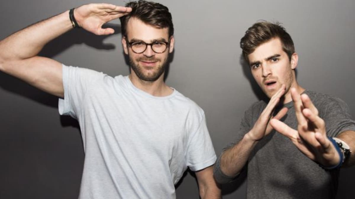 Nos colamos en el camerino de The Chainsmokers