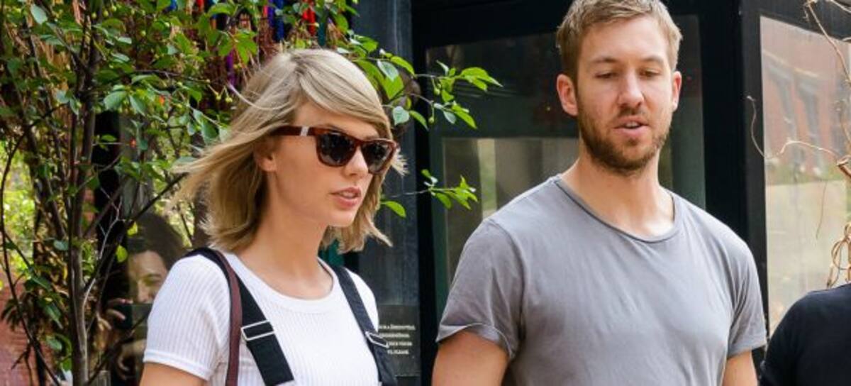 Taylor Swift and Calvin Harris