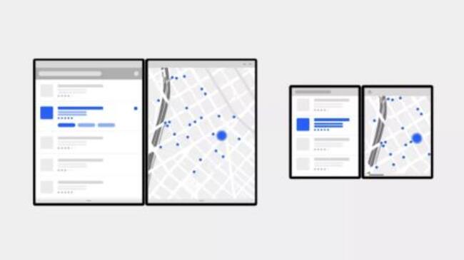 Un 'app', dos pantallas