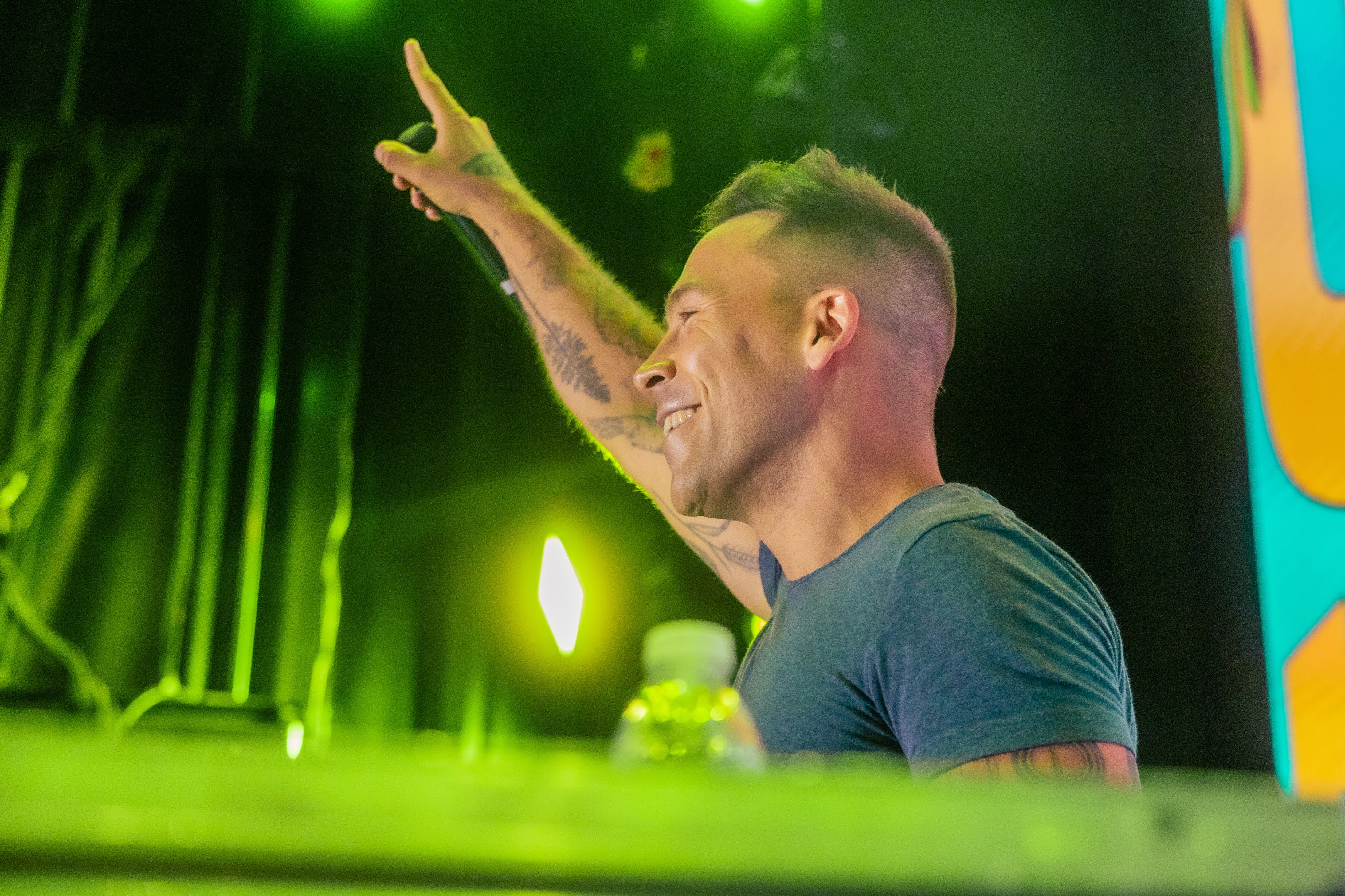 Óscar Martínez en LOS40 Summer Live 2023 en Cáceres