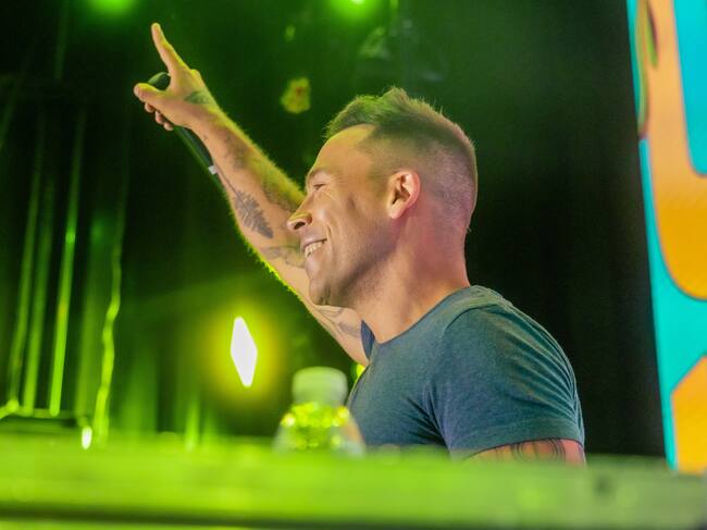 Óscar Martínez en LOS40 Summer Live 2023 en Cáceres