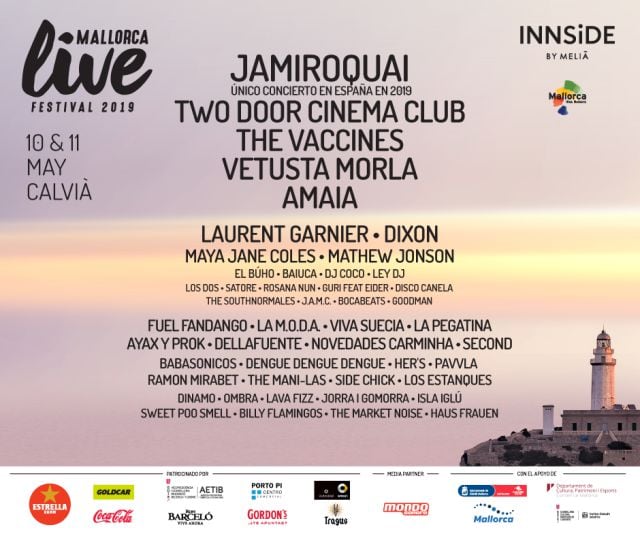 El cartel completo de Mallorca Live Festival