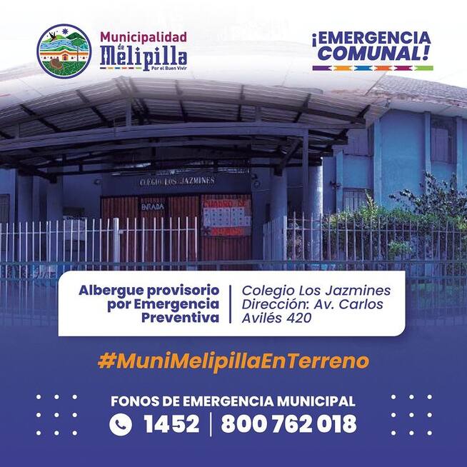 Instagram @municipiomelipilla</a>