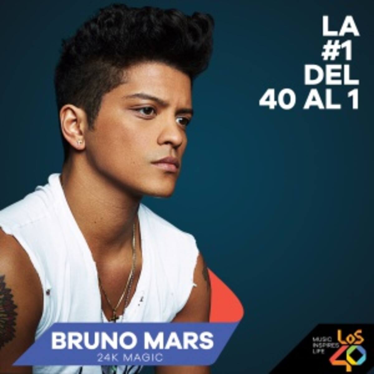 Bruno Mars se lleva el #1