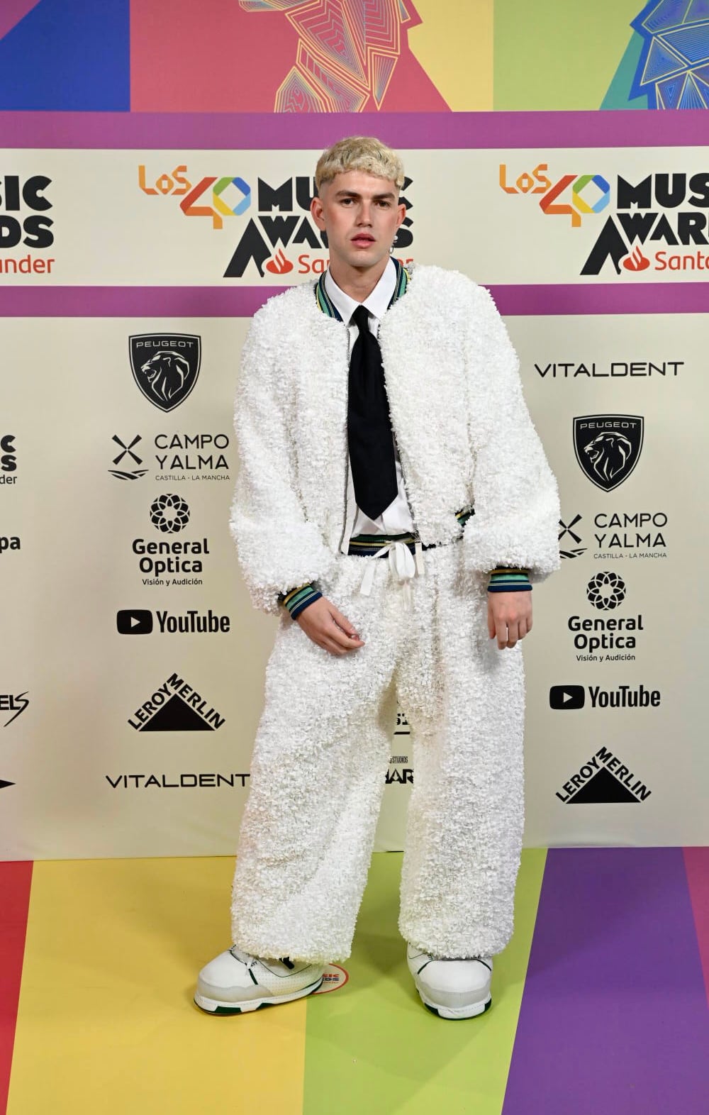 Marc Seguí en la alfombra roja de LOS40 Music Awards Santander 2023 / Foto: Jorge París y Elena Buenavista