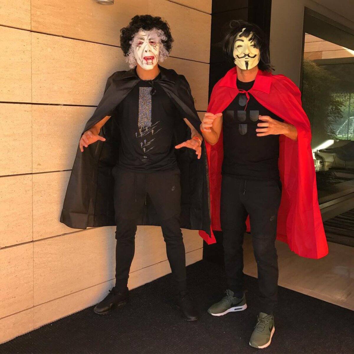 Cristiano Ronaldo, el enmascarado
