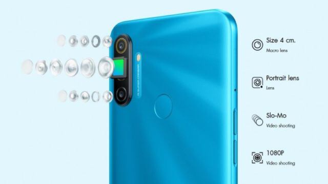 Realme C3, una cámara más y lector de huellas