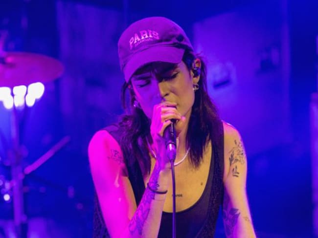 Natalia Lacunza en LOS40 Stage