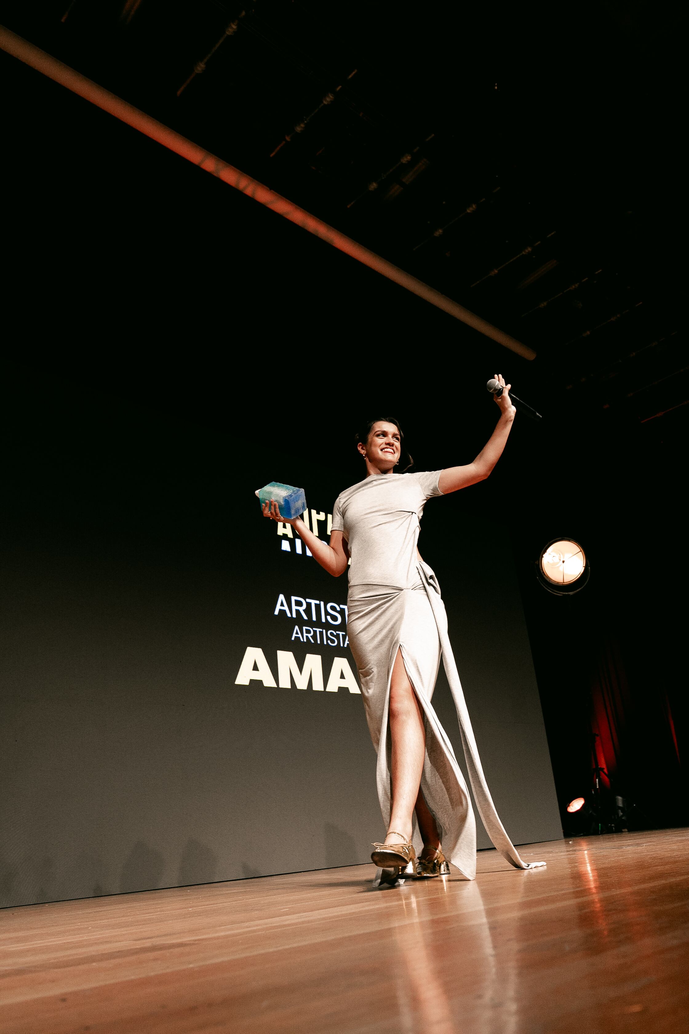 Amaia en los Premios AUPA!