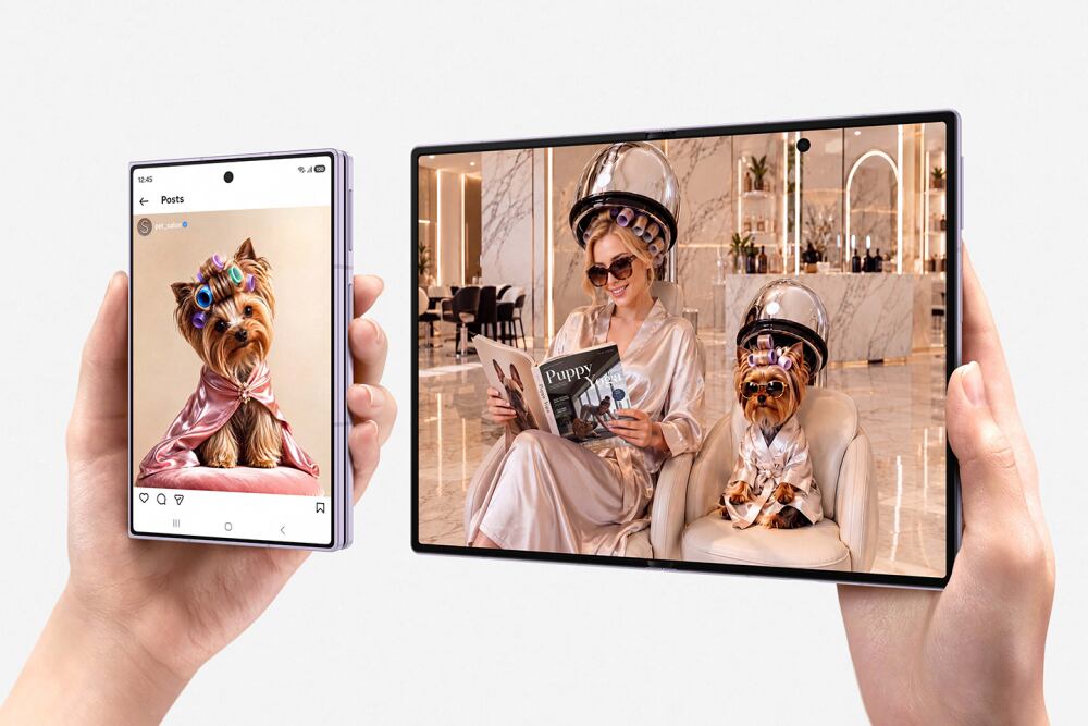 Los nuevos plegables de Samsung entran en escena.