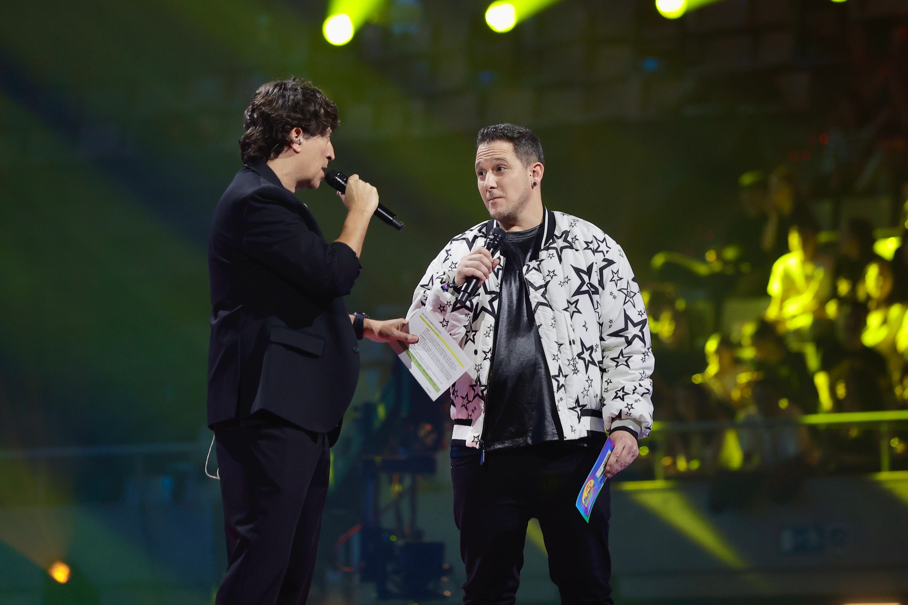 Nuestro faraón, uno de los conductores de la ceremonia de entrega